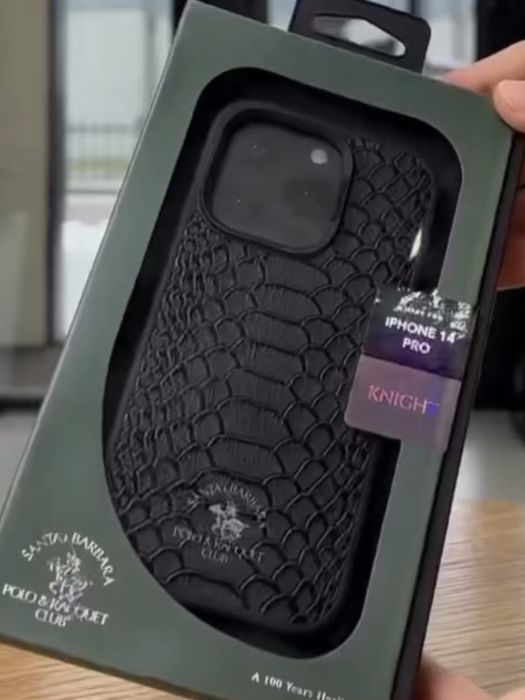 Чохол Polo Santa шкіряний чехол айфон про макс iphone pro max 14 15