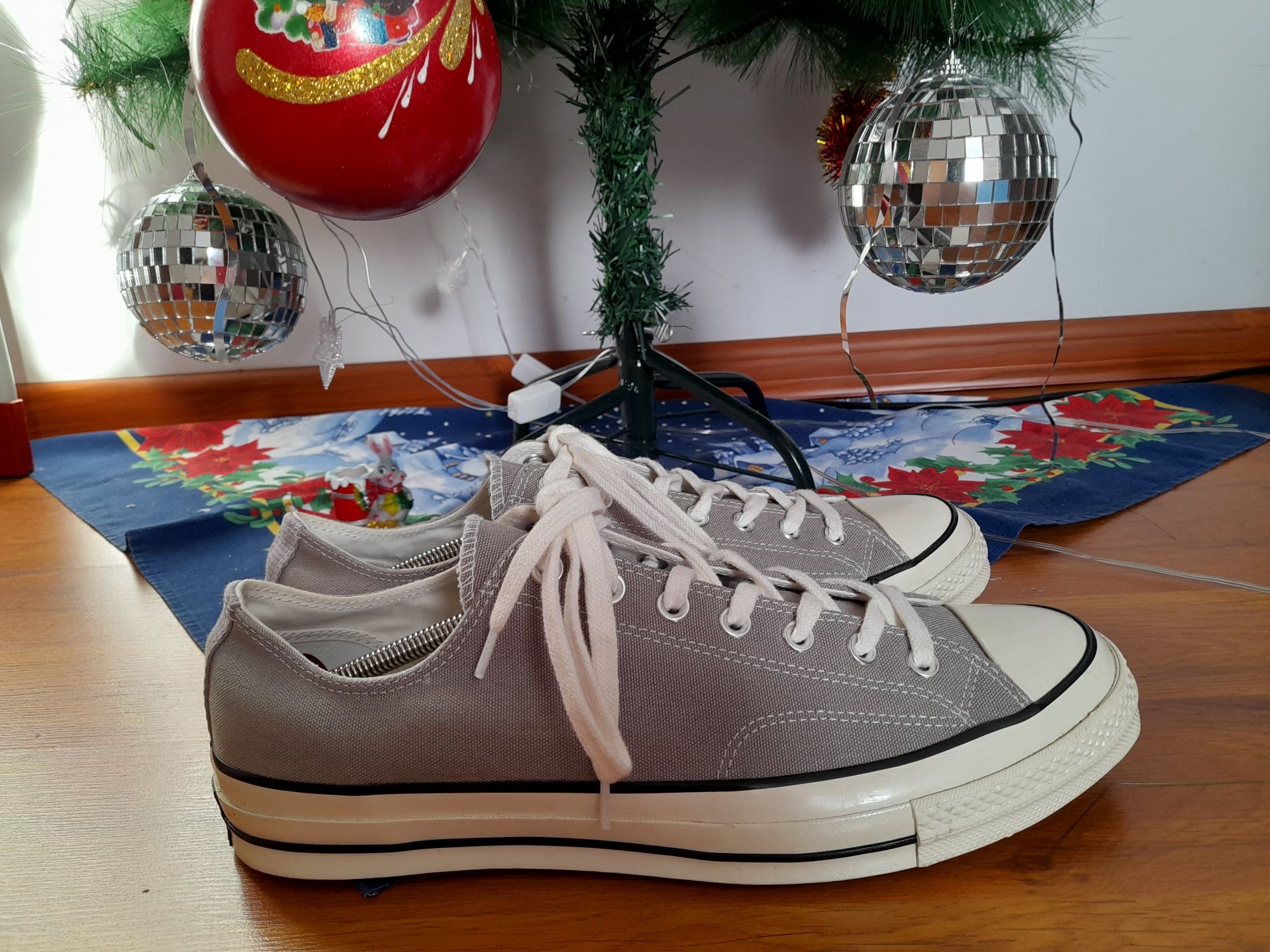 Кеды кроссовки Converse Chuck 70 Low 'Mercury Grey' Mercury, 46,5