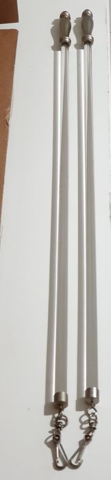 2 Bengalas para cortinados