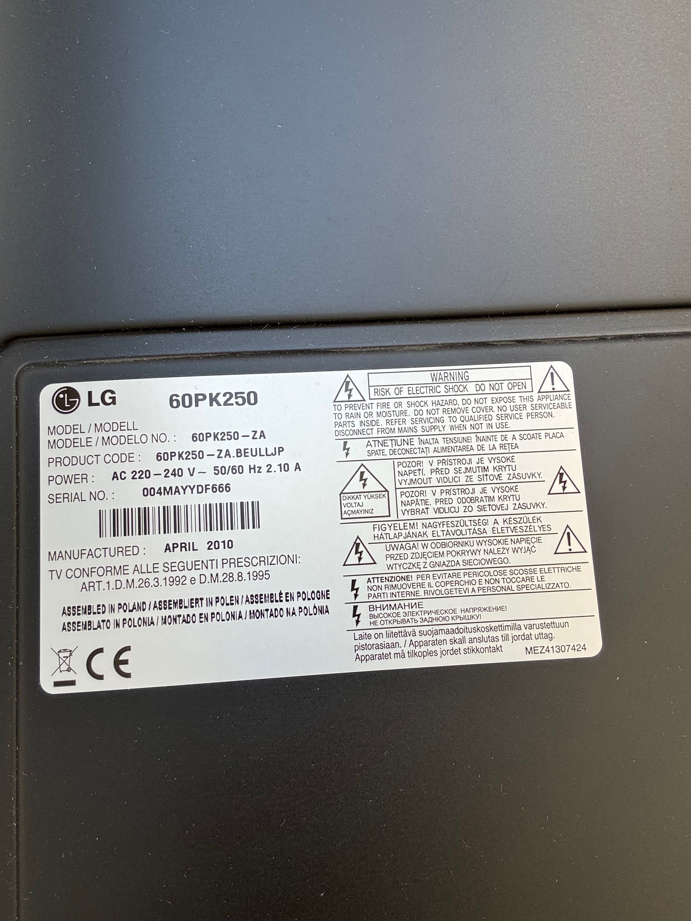 Telewizor LG 60 cali