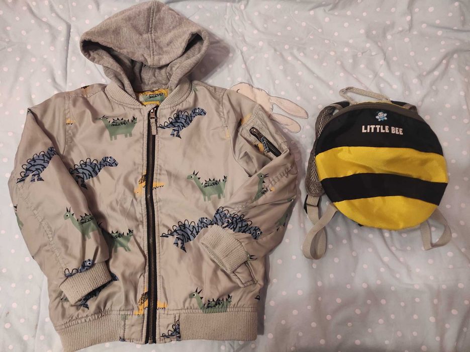 Paka+GRATISY 116cm ubran dla chlopca uzywane