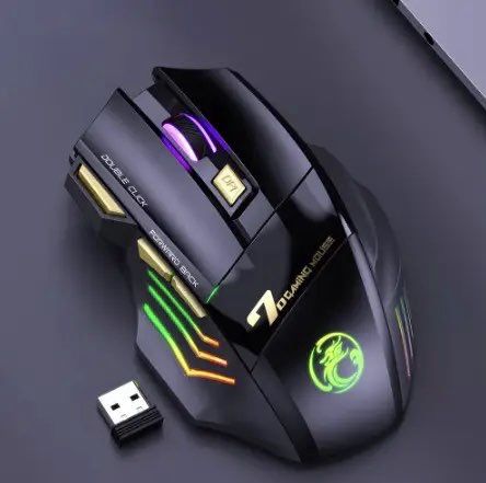 Бездротова ігрова миша IMICE GW-X7 3200 DPI, Dual mode, Bluetooth, RGB