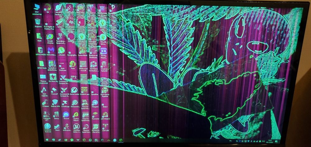 Монитор Acer H226HQL на запчасти/ремонт