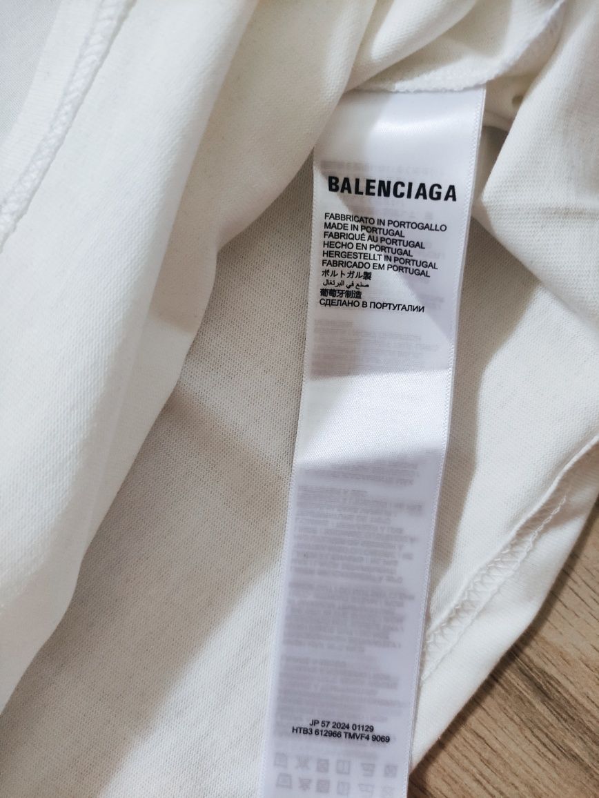 BALENCIAGA Super T-shirt męski rozmiar XXL