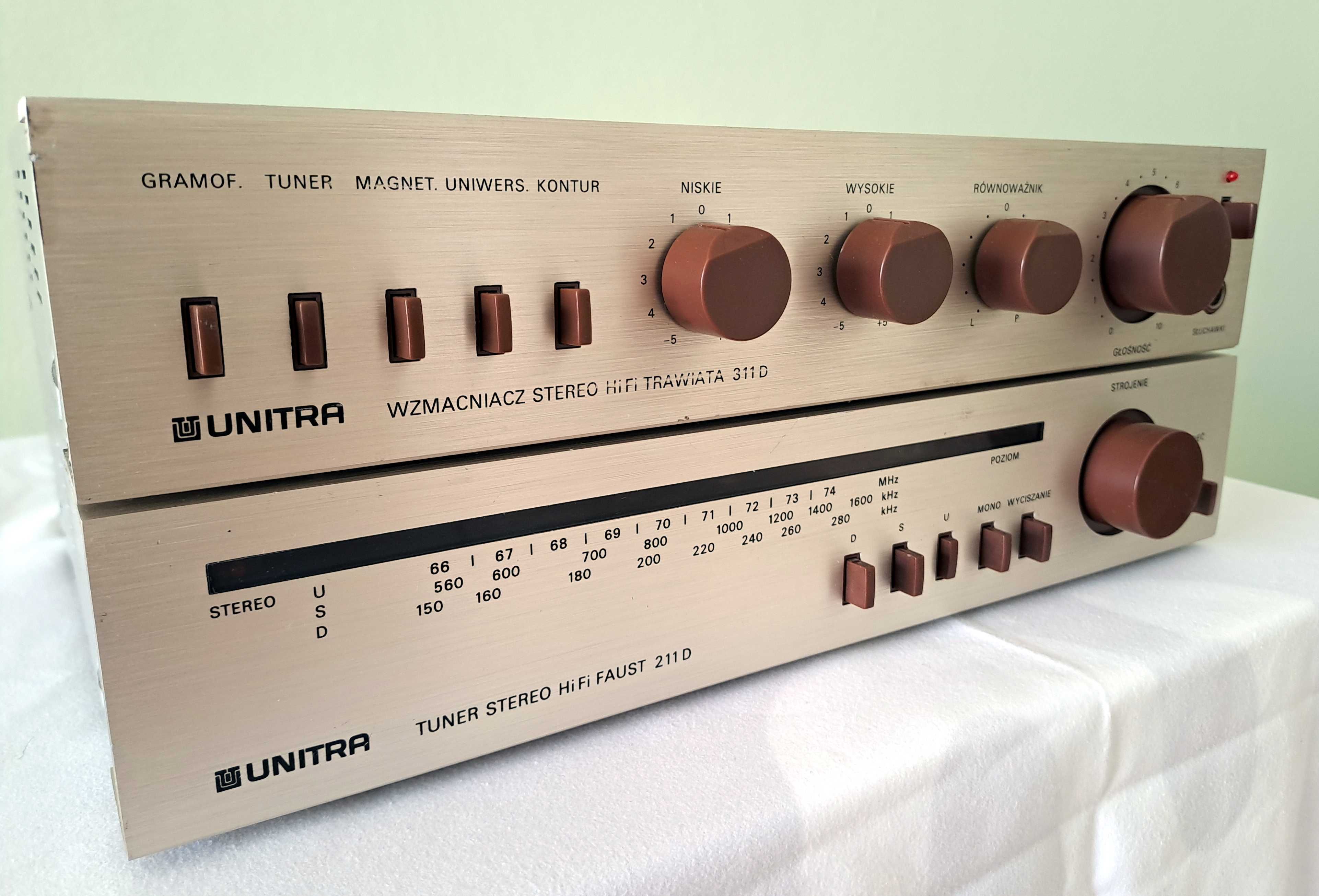 Unitra Diora - zestaw mini AS 211D i WS311D