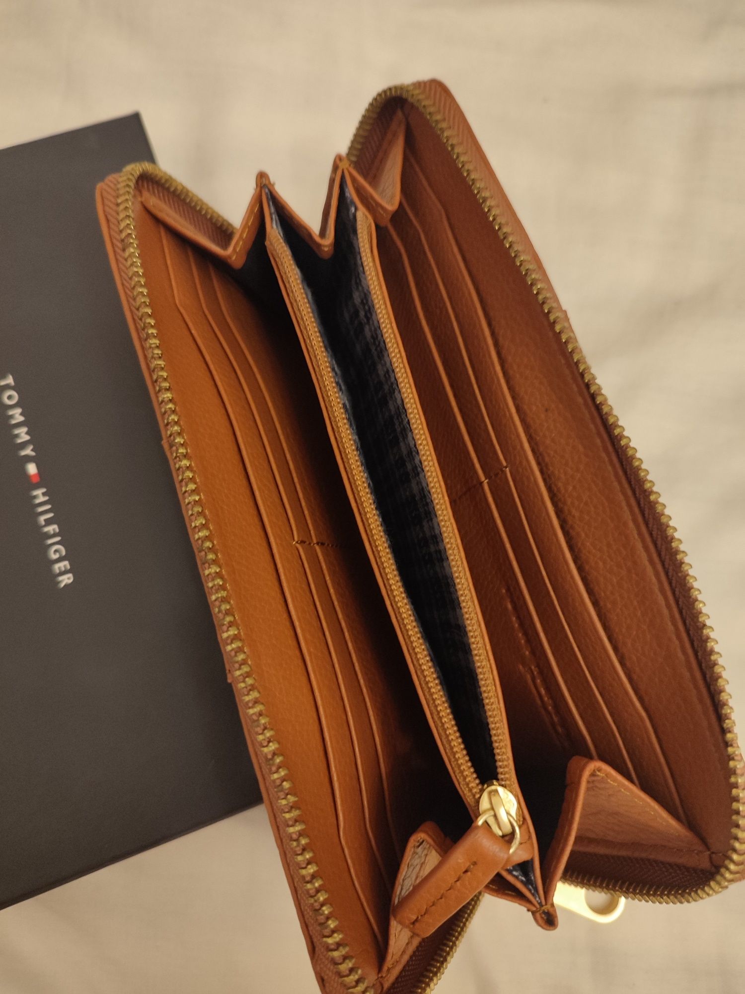 Portfel skóra Tommy Hilfiger