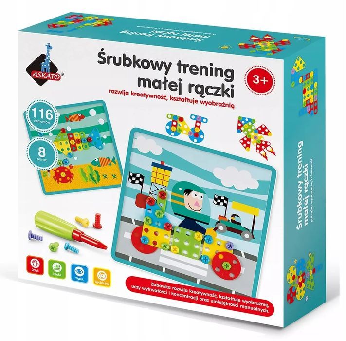 Śrubkowy trening małej rączki