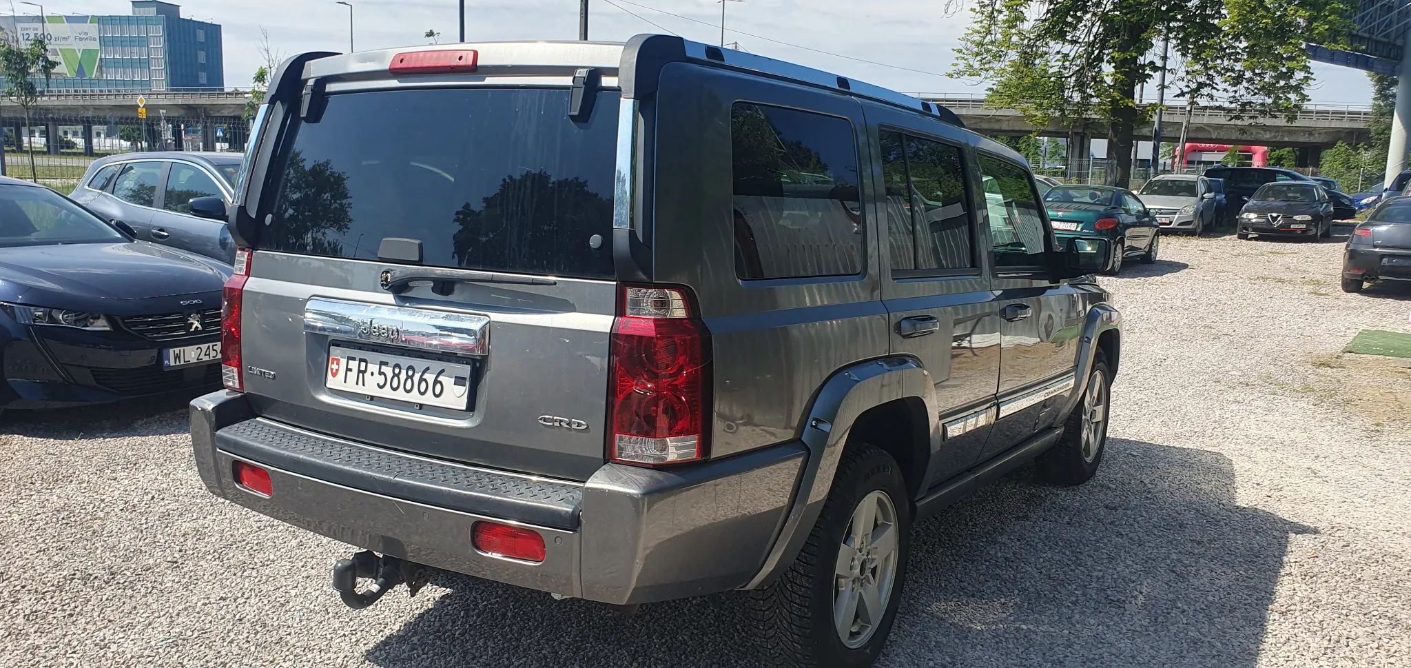 Jeep Commander 3.0 4x4 A/T (218KM) 2006/2007r. +Hak + Tap. skórz, F-RA VAT 23%