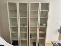 Witryna kremowa ikea