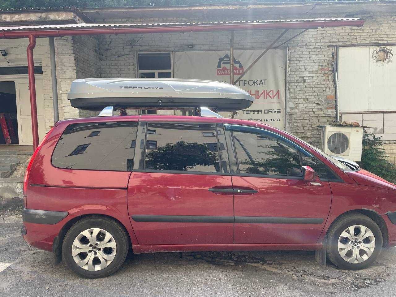 Багажник Terra Drive авто бокс Терра Драйв на дах кришу авто гарантія