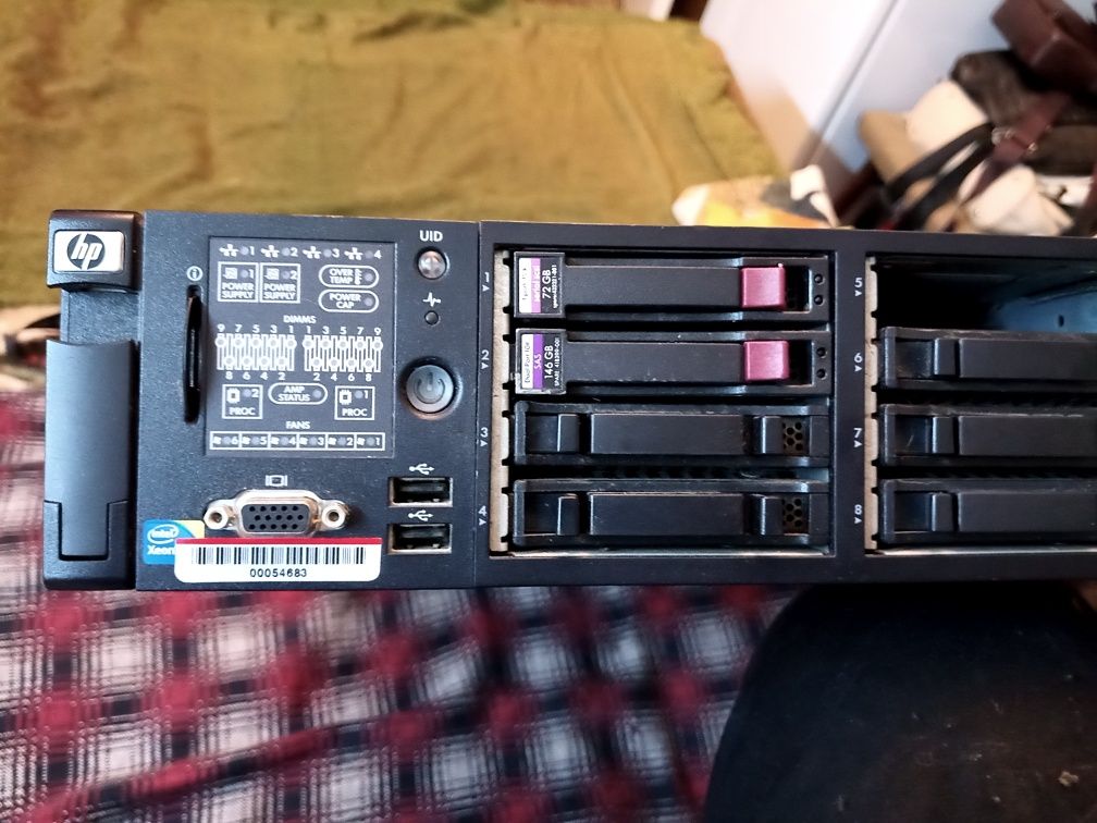Сервер HP для организации помещения серверной