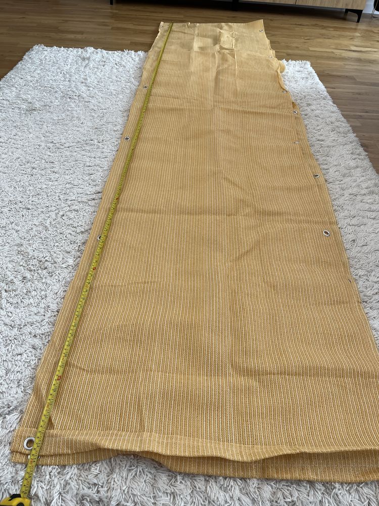 Zasłona osłona balkonowa na ogrodzenie długość 580 wysokość 74 cm
