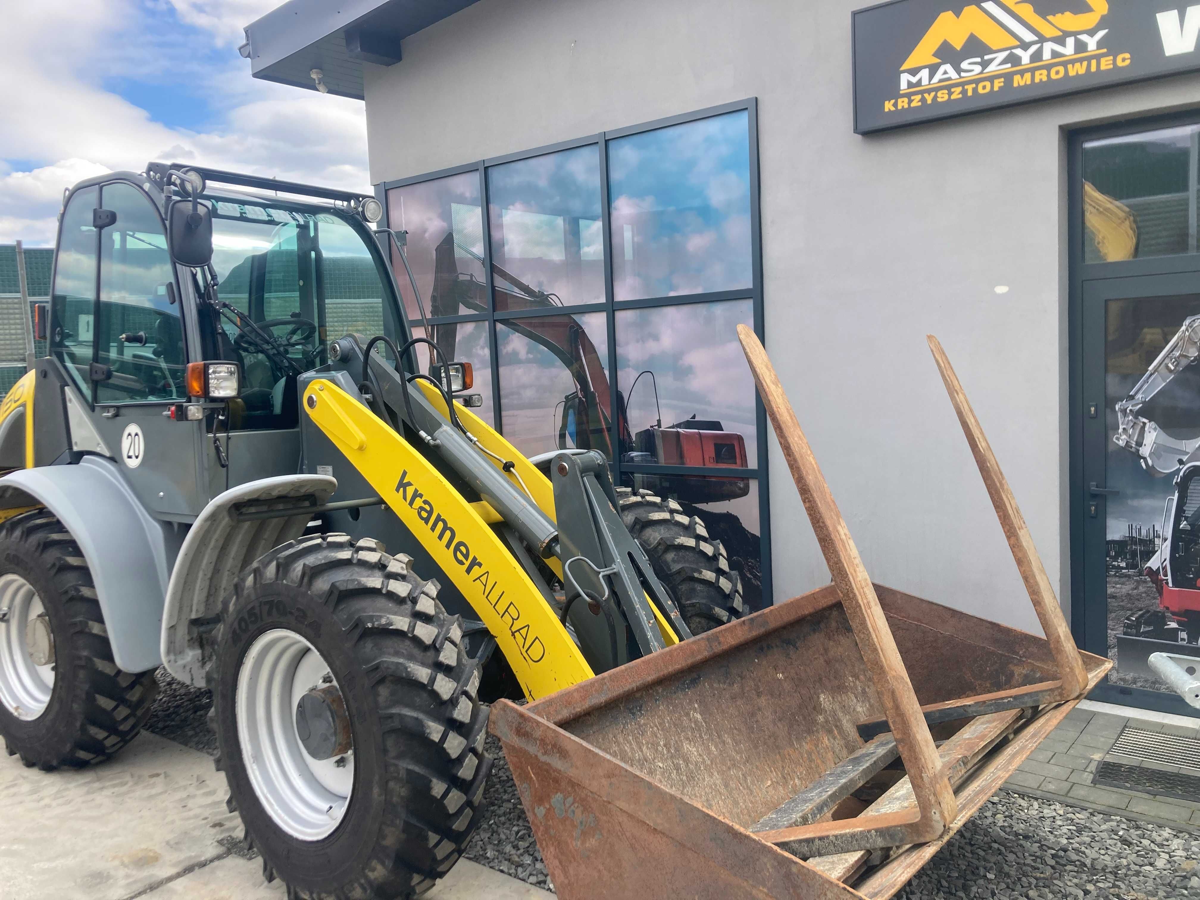 Ładowarka Kramer 1150 z 2011r.łyżka widły szybkoz hydrauliczne nie CAT