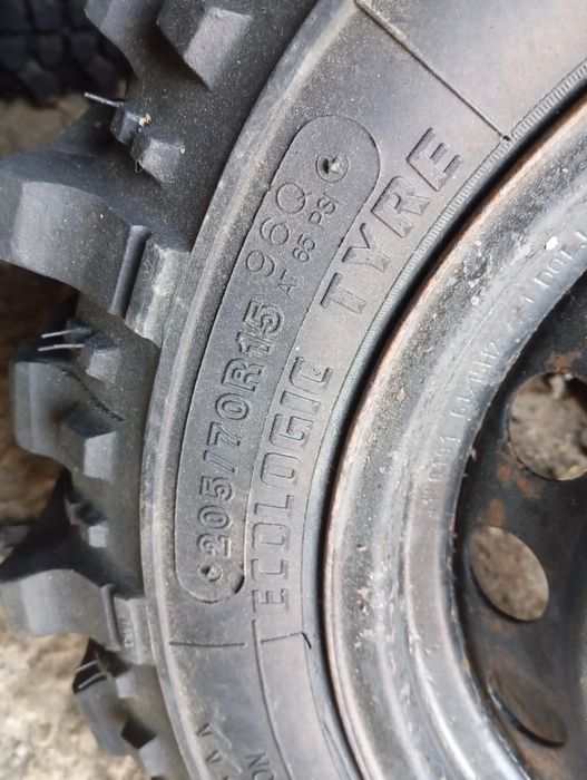 Шини болотні 205/70 /R15 розболтовка5/ 14,3
