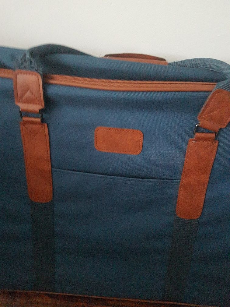 2 torby podróżne retro styl