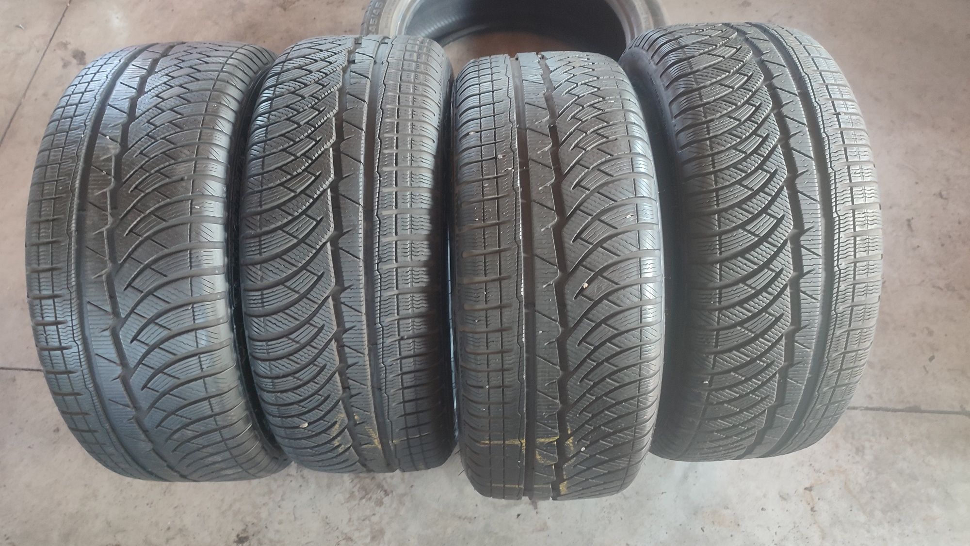 4 opony zimowe 245.45.18 100V RSC 6.5mm  Michelin 2020R