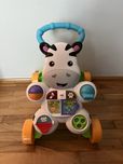 Fisher-Price, Zebra, interaktywny chodzik pchacz Fisher - Price