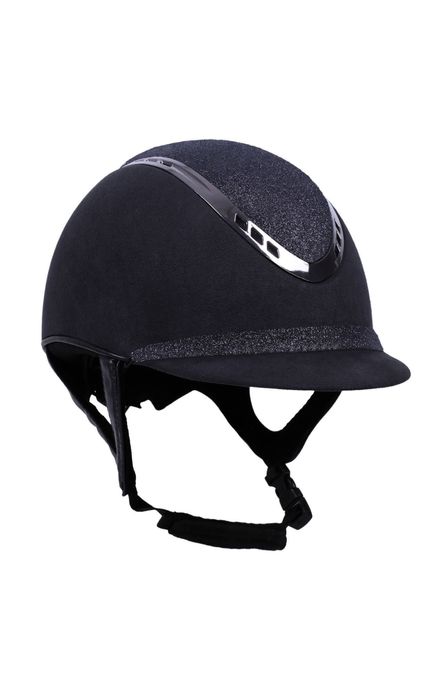Kask jeździecki QHP „Glitz”, rozm. 55-56 - NOWY