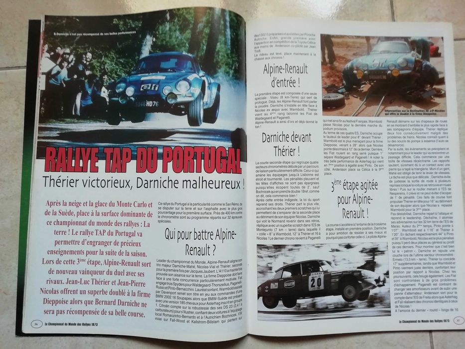 Revistas diversas rallye