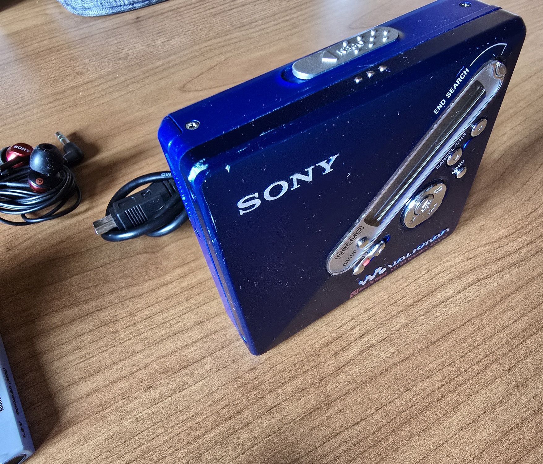 Sony Minidisc MZ-N710 MD Walkman odtwarzacz Minidisc
