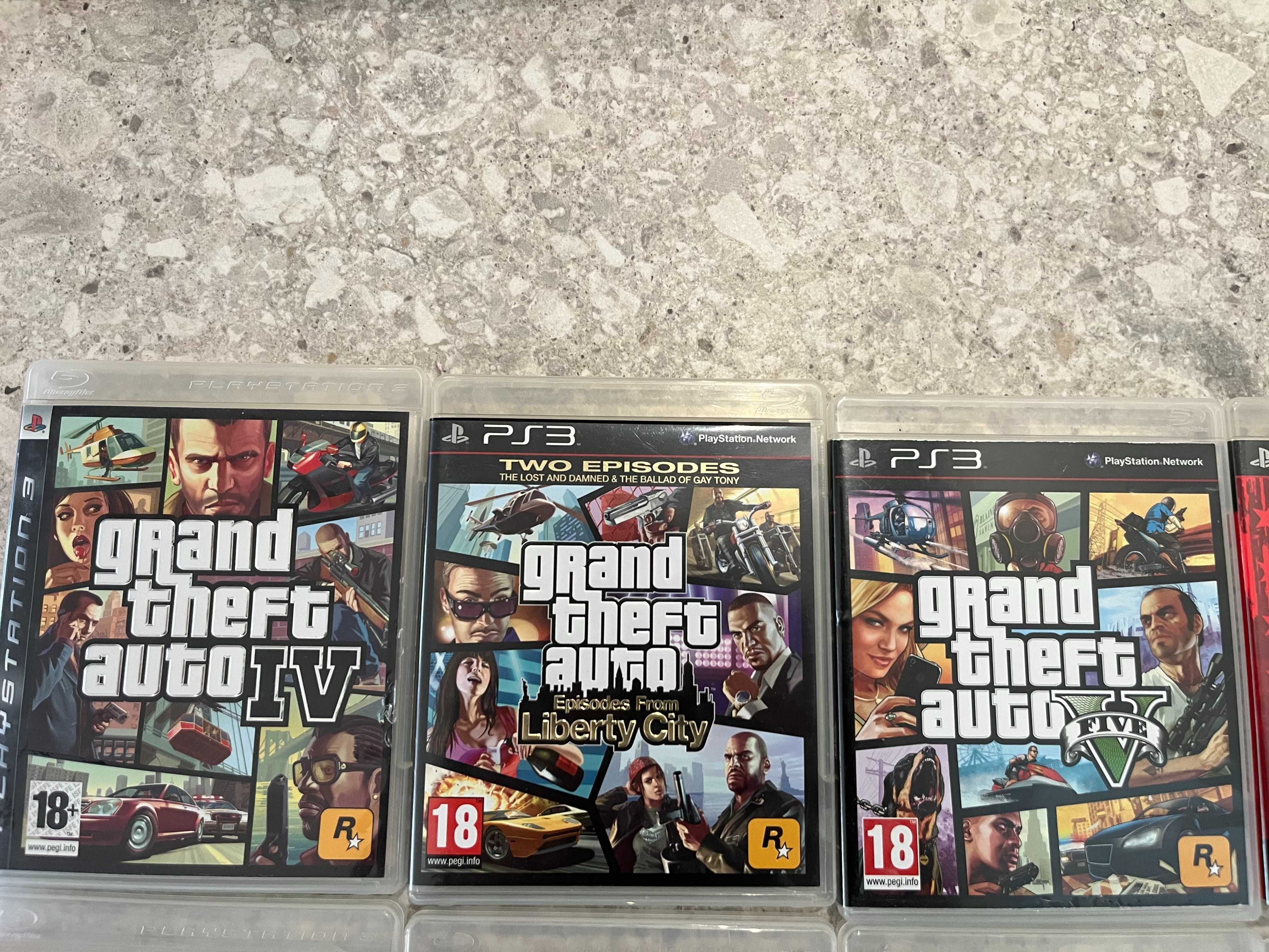 Na sprzedaż zestaw gier PS3, gry na Play Station 3