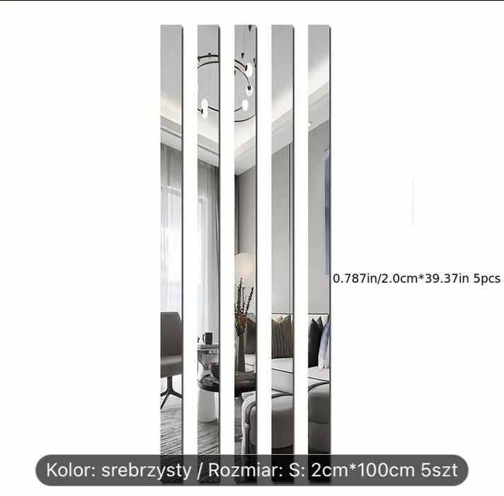 Samoprzylepna taśma lustrzana