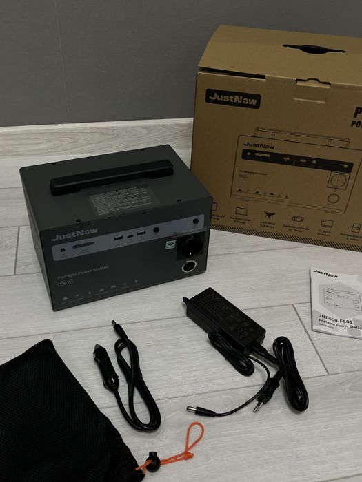 Портативна зарядна станція JustNow JNB600-FS01 630W 460Wh