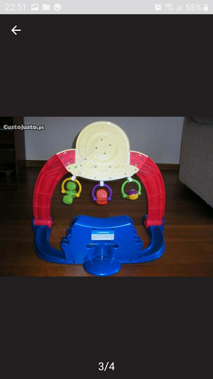 Brinquedo musical marca Fisher Price