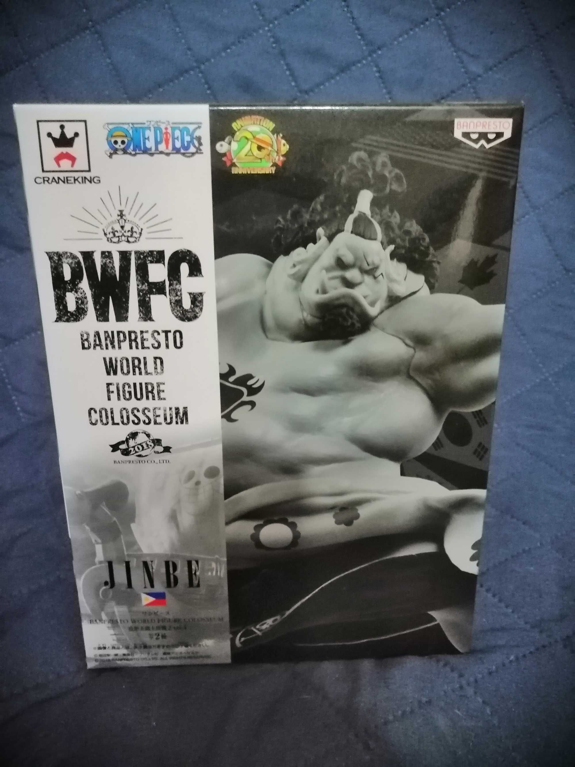 One Piece Jinbe B&W BWFC World Figure Colosseum 2018 Banpresto