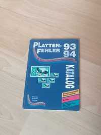 Katalog Plattenfehler 1993/94 niemiecki