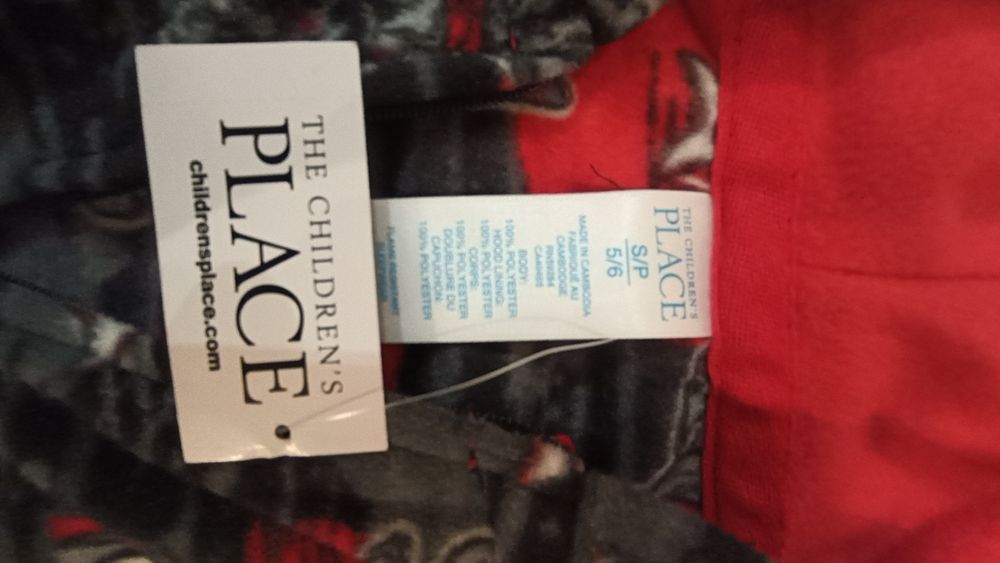 Nowa piżamka pajacyk z Ninja The Children's Place rozmiar 5/6 lat