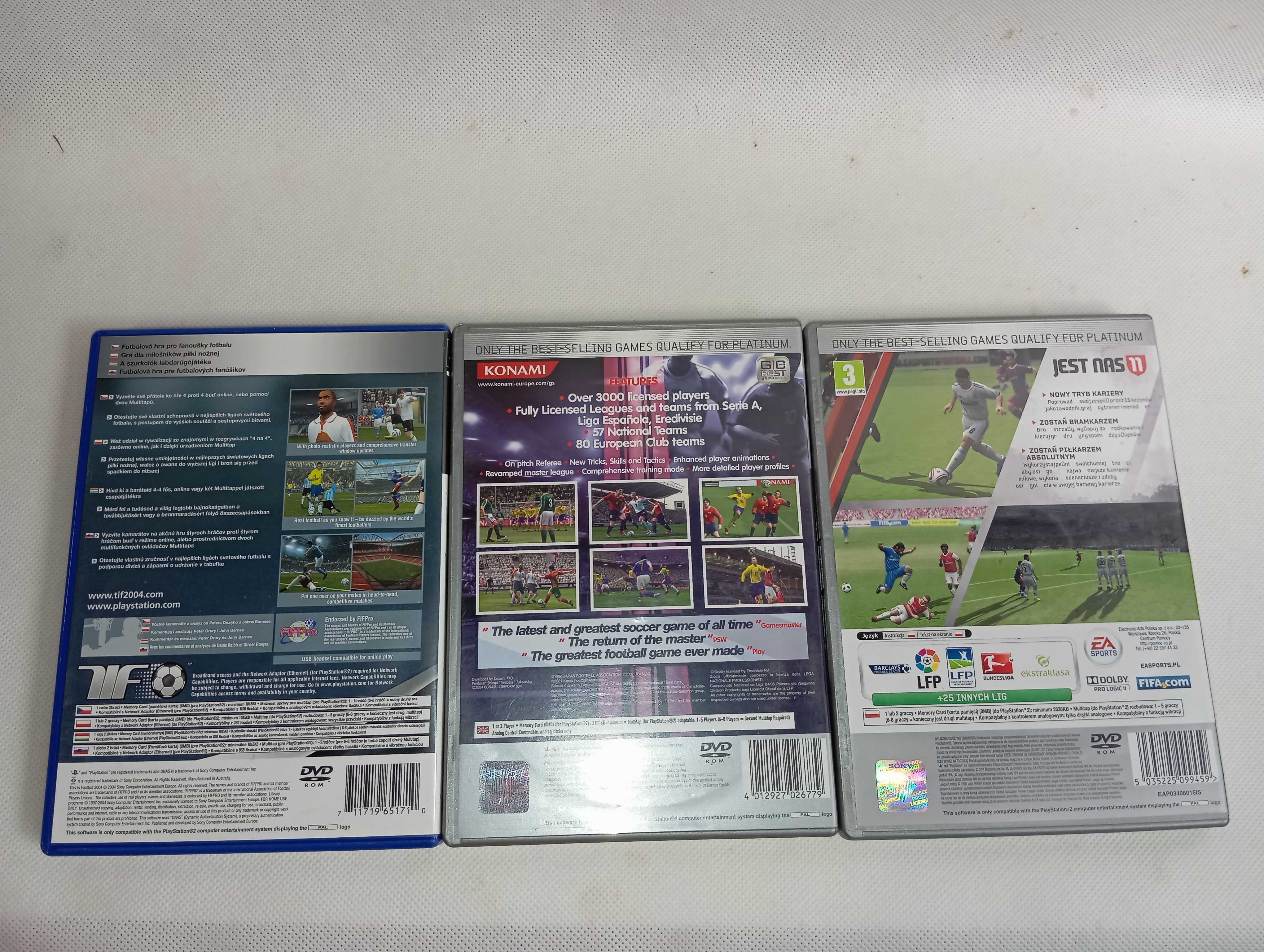 Fifa 11 ,Pro Evolution Soccer 4,This Is Football 2004-Ps2