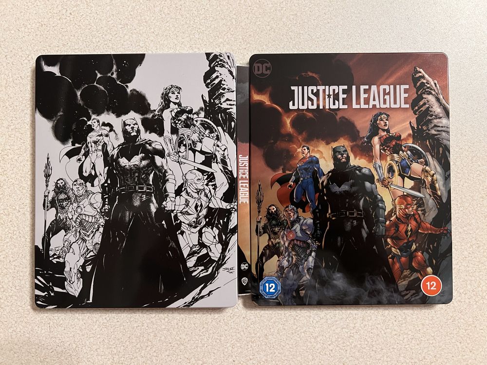Justice League 4k UHD Steelbook + protektor