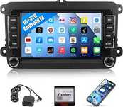 Radio samochodowe Android 13 do VW Golf 5 Polo Skoda Bluetooth 7 cali