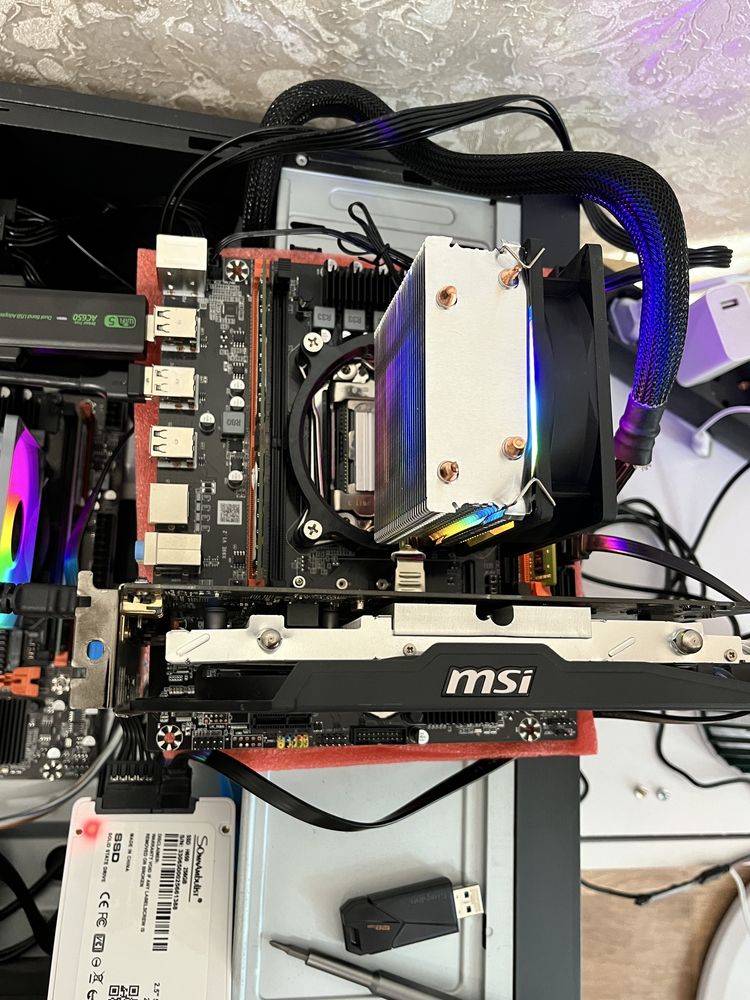 Комплект s2011 Soyo X99 D4-KN+E5-2630v4 (10 core 20 threads)+16Gb DDR4