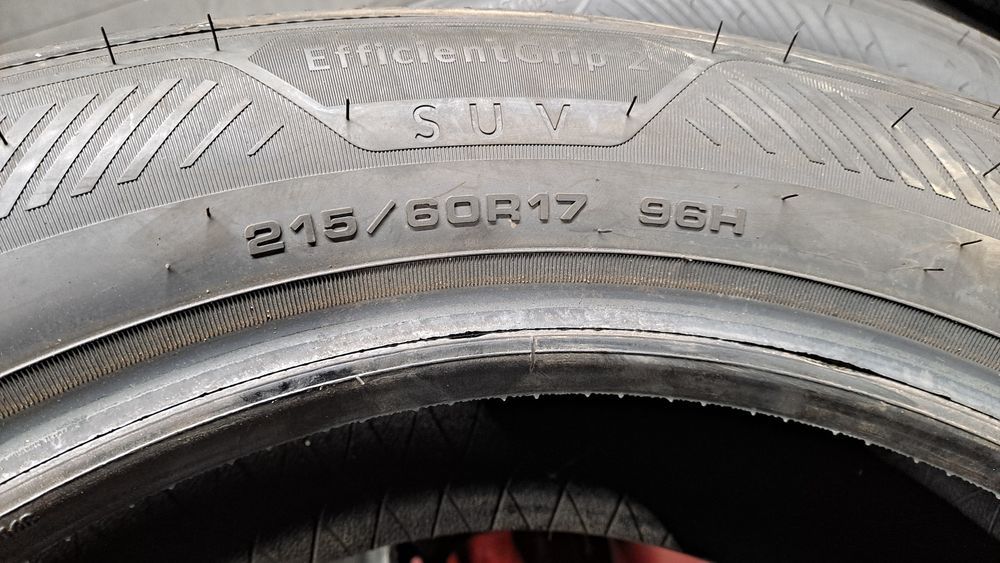Nowe Opony Goodyear 215 60 R17  2024 rok