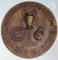 Medalha antiga Bronze FC Porto Campeão Europeu 1986/87