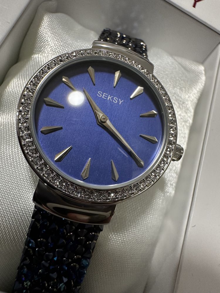 Наручные женские часы Seksy Ladies Blue Dial
