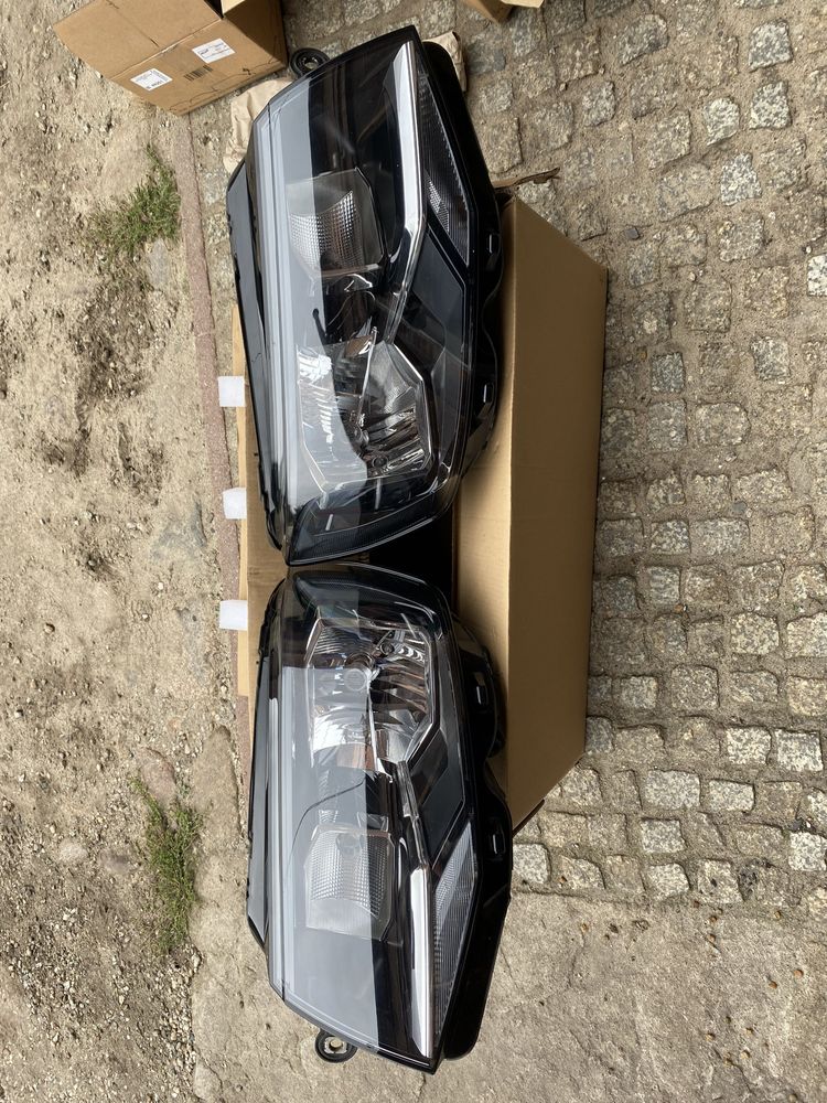 Oryginalne lampy przednie VW T6 Volkswagen T6 OE lewa oraz prawa