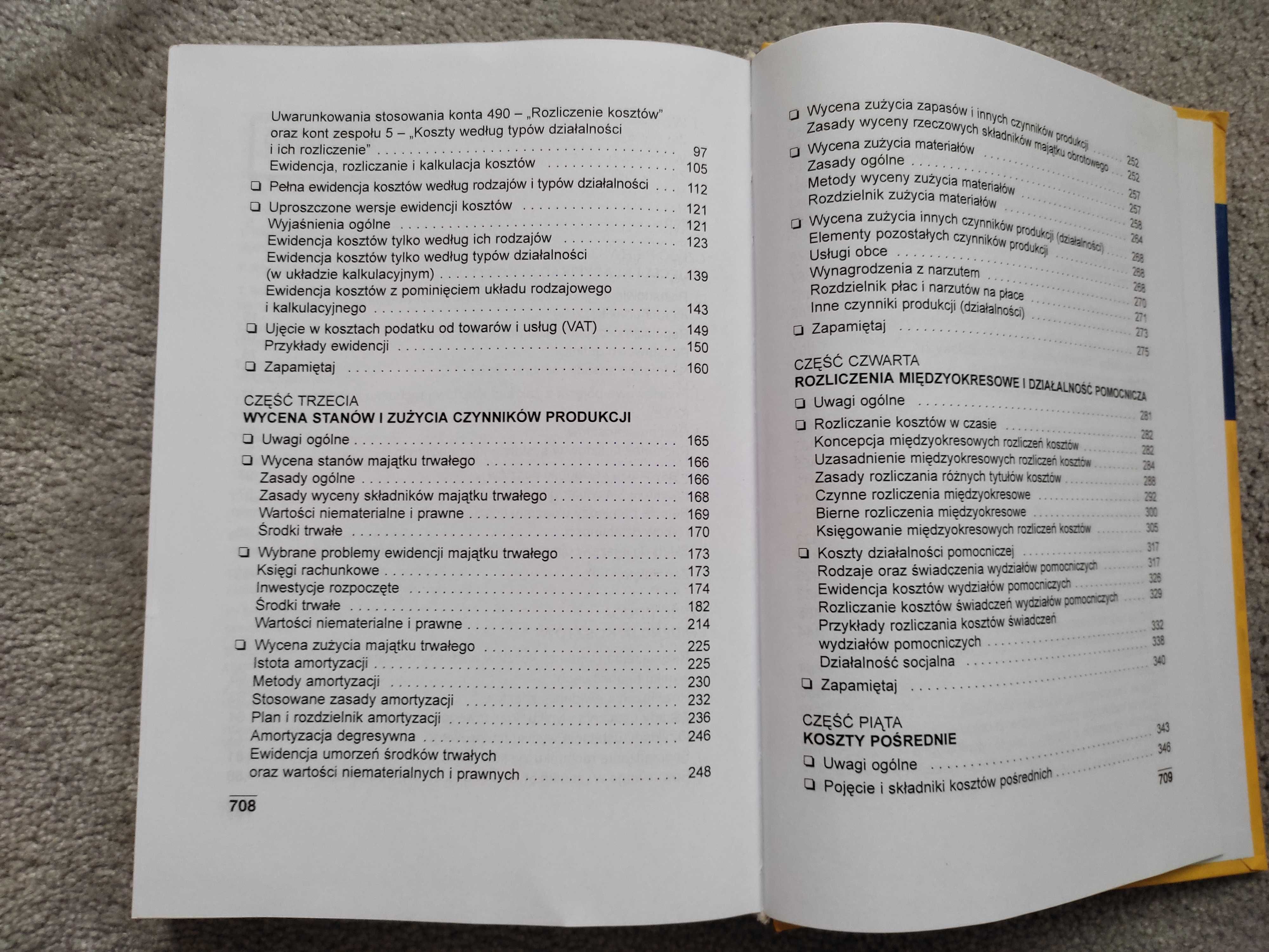 Koszty w rachunkowości finansowej - Tadeusz Naumiuk; Bilans 2004