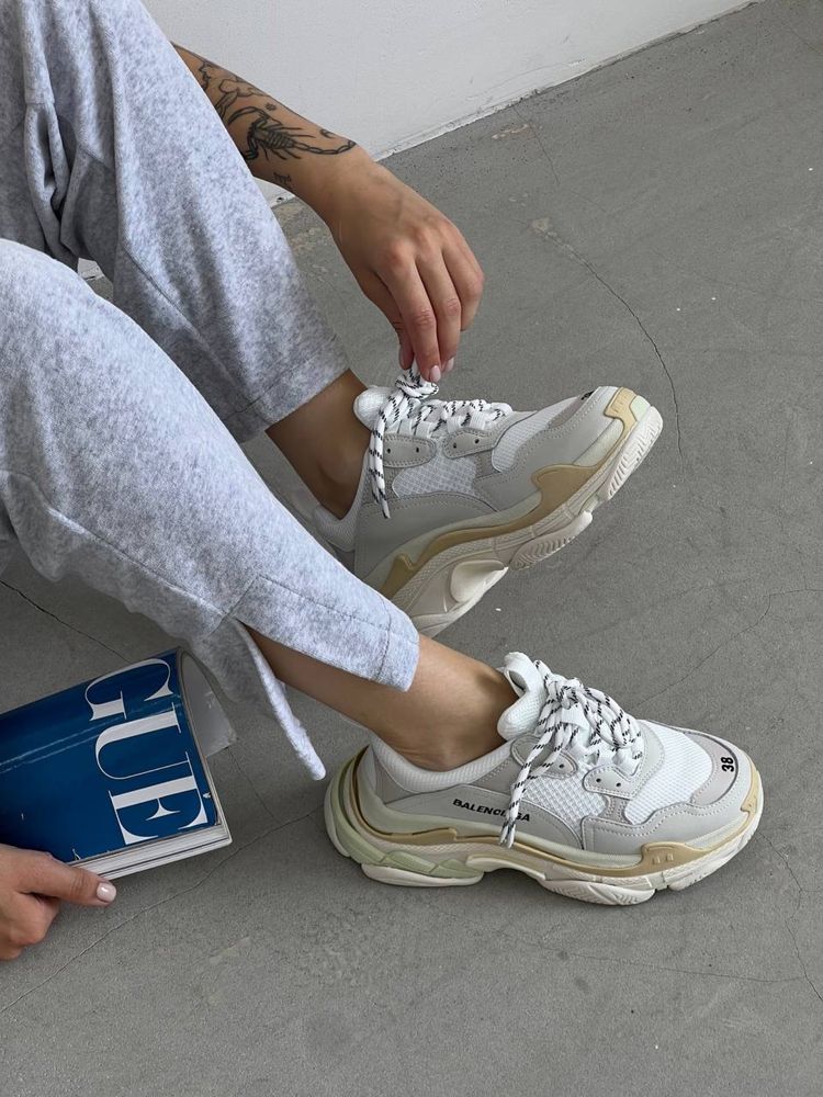 Buty Balenciaga Triple S White 36-41 damskie trampki