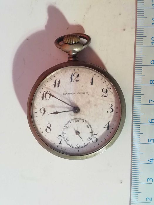 Zegarek kieszonkowy jednostronnie kryty srebrny  ,