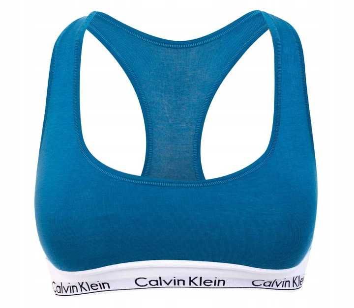 Bawełniany biustonosz Calvin Klein S