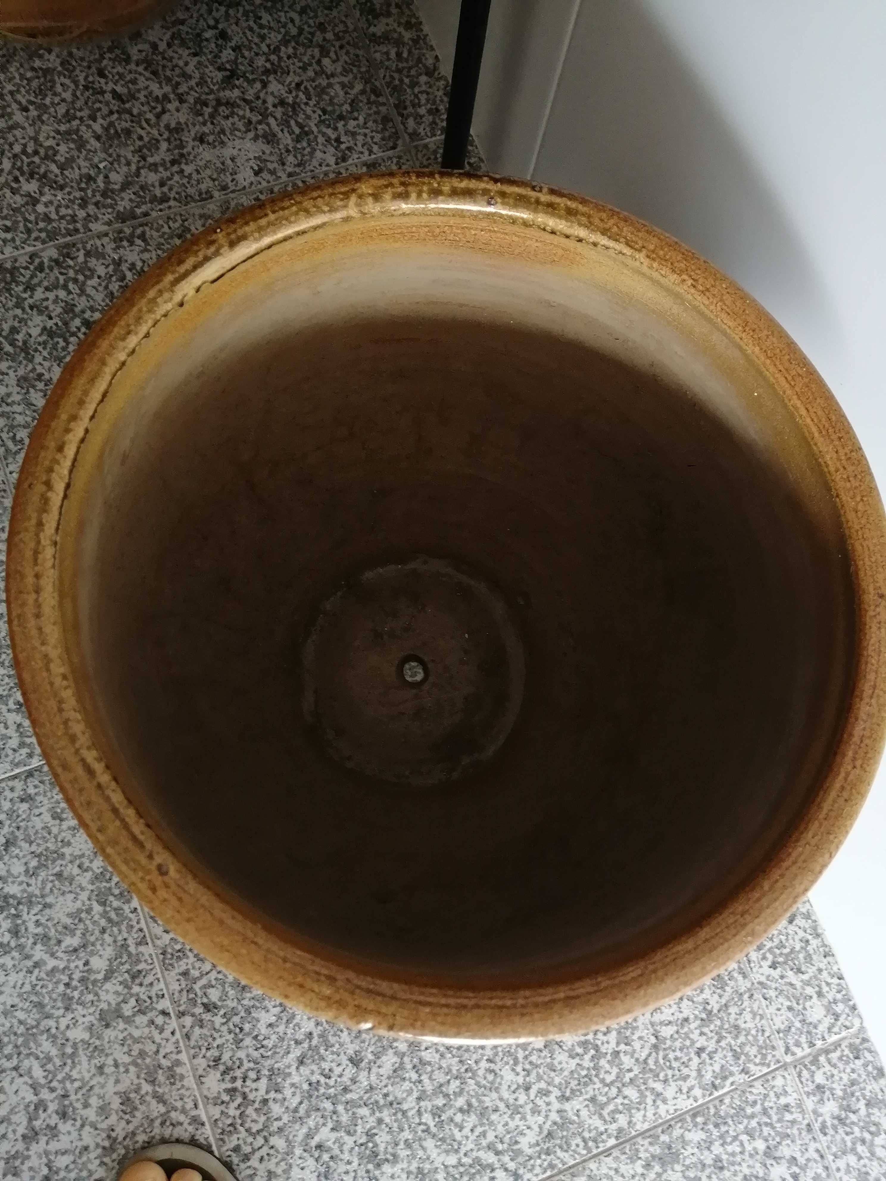 Peça vinho Vaso em gres, jarro assadeira pote planta jade orquideas