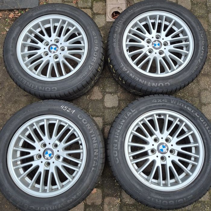 ZIMA KOŁA 17&#039;&#039; BMW X3 E83 F25 X4 F26 5 F10 F11 3 F34 GT 215/60 R17 5x120