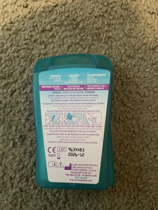 Compeed diskrit plastry na opryszczkę 15szt 1410