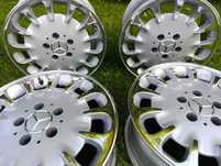 Przepiękne oryginalne felgi Mercedes 5x112 16 cali polerowane wysyłka