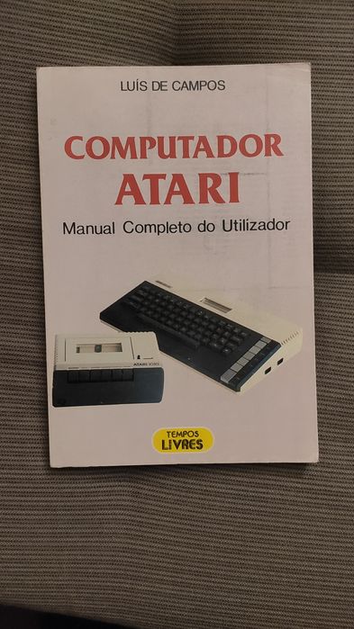 Livro Computador Atari - Luís de Campos - Manual do Utilizador