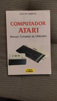 Livro Computador Atari - Luís de Campos - Manual do Utilizador