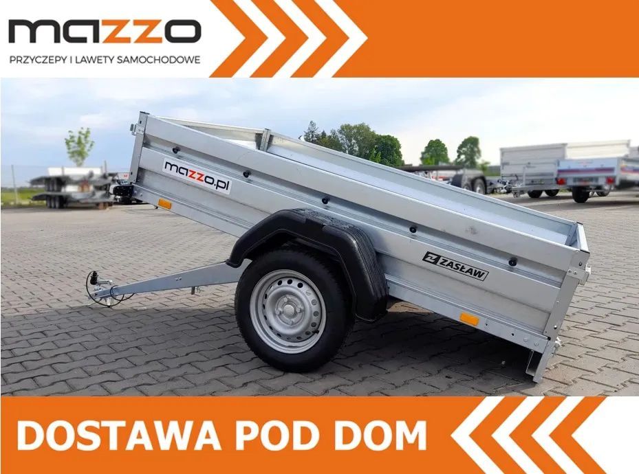 Zaslaw Dostawa Przyczepka uchylna DMC750kg 205x122x35cm SOLIDNA I MOCNA! HIT!  Dostawa Przyczepka uchylna DMC750kg 205x122x35cm SOLIDNA I MOCNA! HIT!